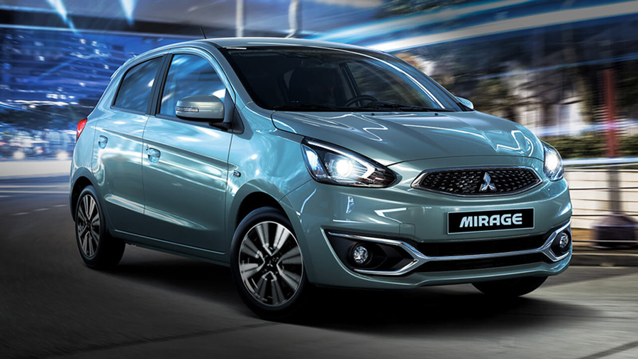 Mitsubishi Mirage giảm còn 330 triệu.