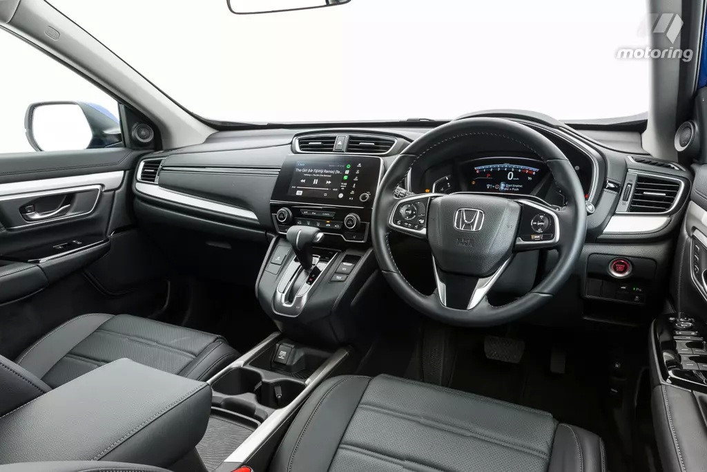 Hệ thống giải trí trên CR-V có thể tương thích với Apple CarPlay và Android Auto theo xu hướng hiện nay.