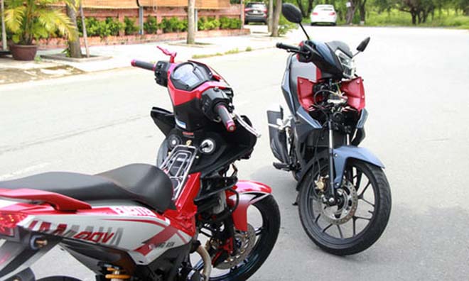 Honda Winner và Yamaha Exciter là những dòng xe có nhu cầu độ phanh ABS nhiều nhất