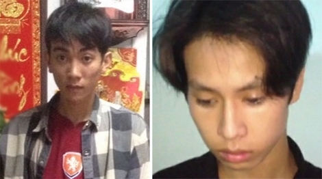 Hai đối tượng trong một vụ án lừa bán xe máy giá rẻ trên mạng.