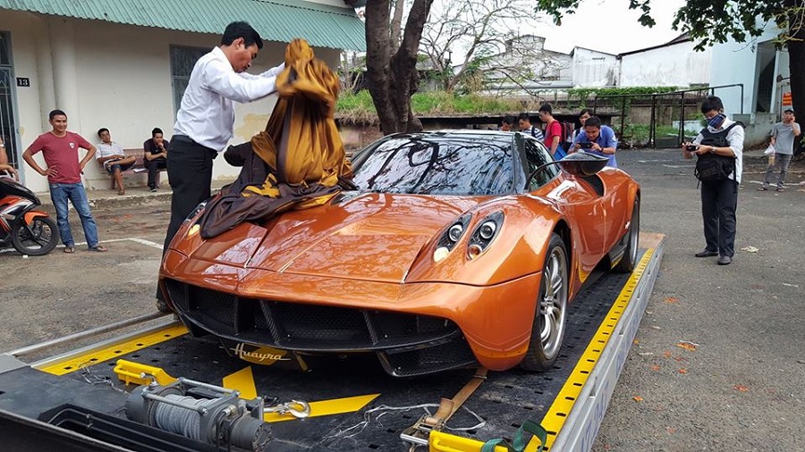 Chiếc xe được đưa đi đăng ký nhưng không được