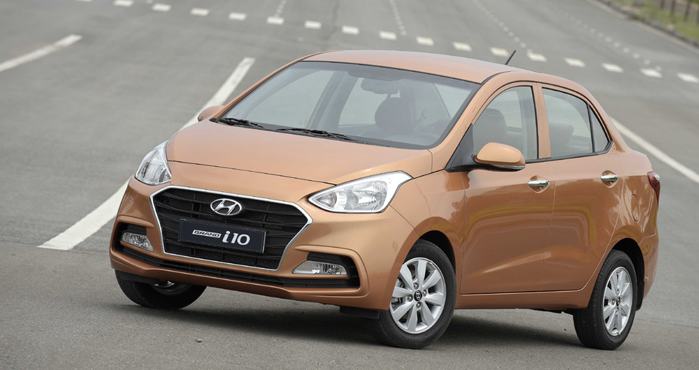 Mẫu xe cỡ nhỏ Grand i10 cũng mới được Hyundai công bố giá bán năm 2018