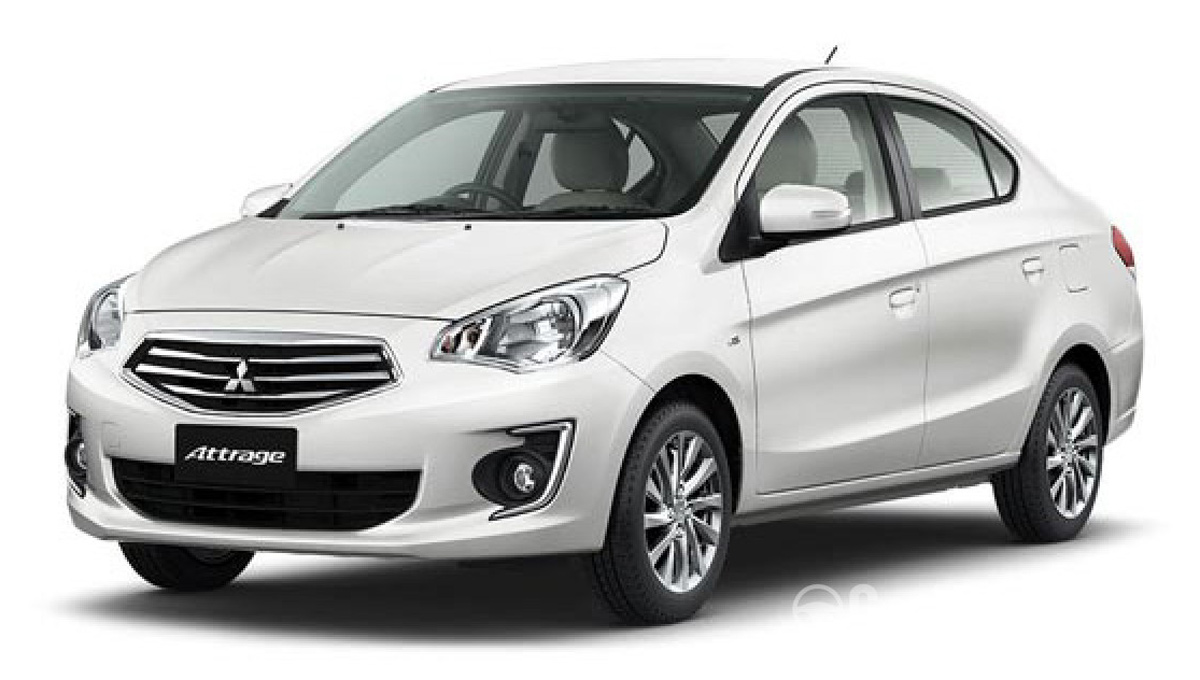 Mẫu sedan giá rẻ Attrage có mức giảm thấp nhất.