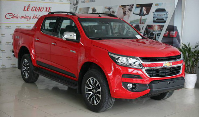 Chevrolet Colorado không còn giảm sâu như năm 2017.