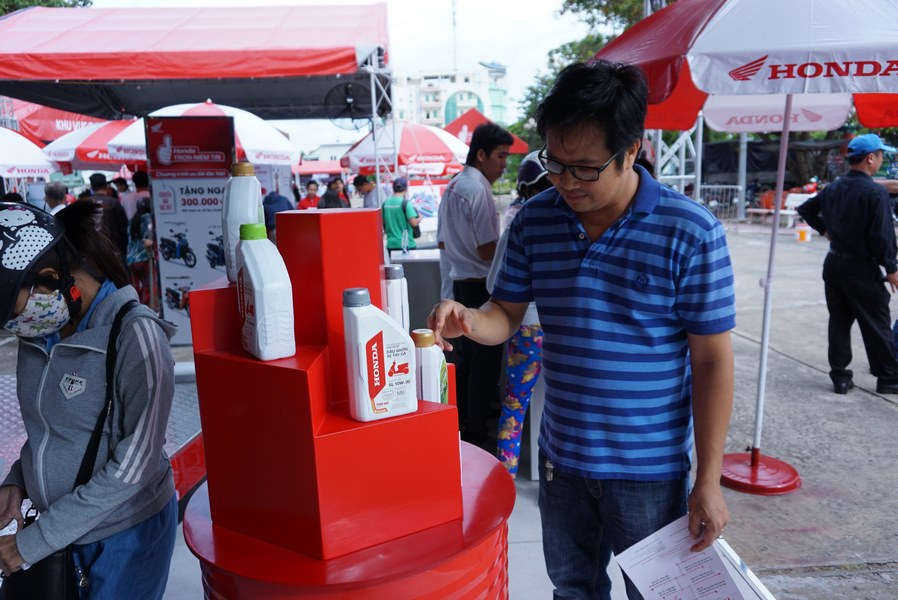 Khách hàng tham dự chương trình sẽ được thay dầu miễn phí