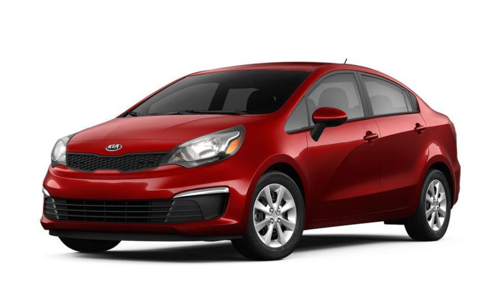 Mẫu sedan Kia Rio sedan 1.4 MT : 470 triệu đồng.