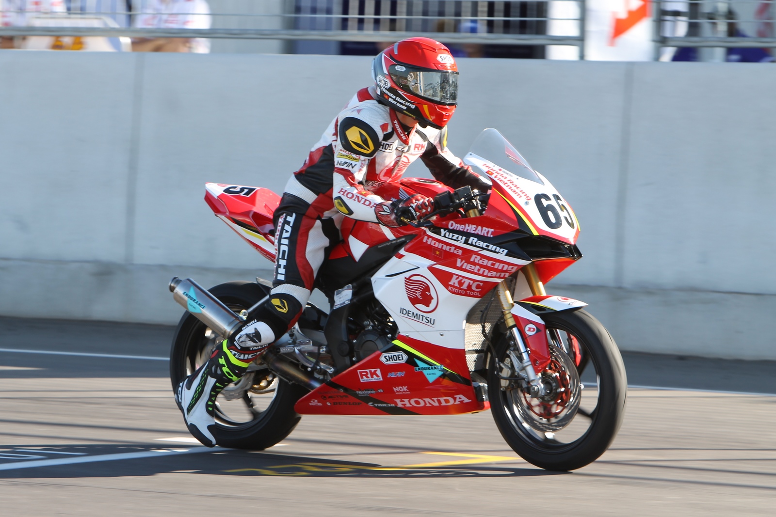 Cao Việt Nam xuất phát tại nội dung AP250 trong khuôn khổ mùa giải ARRC 2018