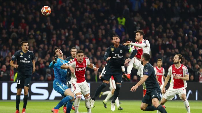 Real Madrid, Ajax, Courtois, Benzema, Asensio