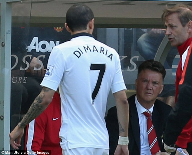 di maria, mu, man utd, van gaal, psg