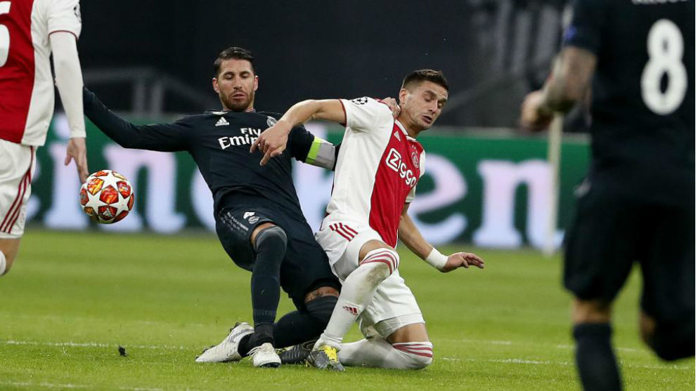 vòng 1/8 champions league, champions league, ajax vs real, real, ajax, ramos