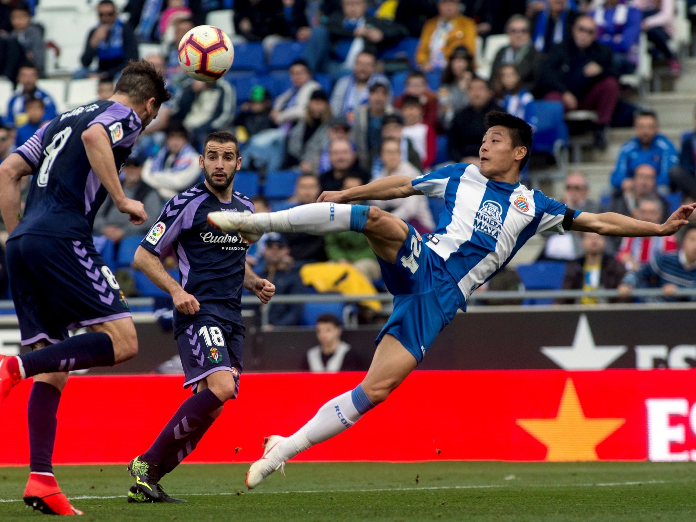 vòng 26 La Liga, wu lei, espanyol, son heung-min