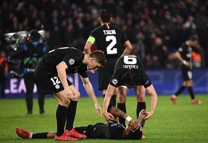 vòng 1/8 champions League, psg vs mu, psg, penalty psg vs mu, var psg vs mu, psg, balotelli, mu
