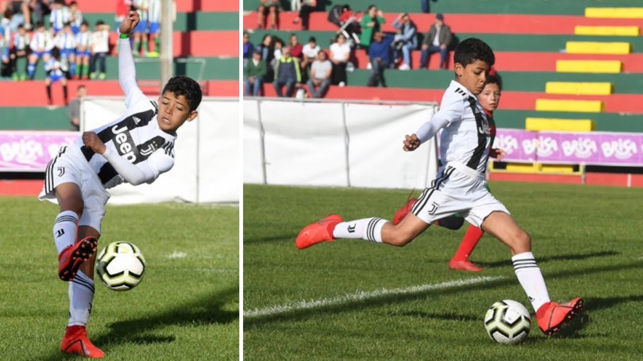 con trai ronaldo, ronaldo, juventus, u9 juventus, đội trẻ juventus