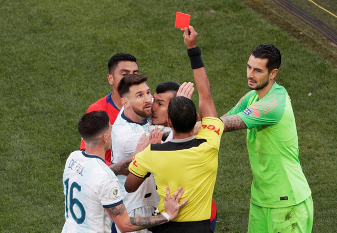 Messi, Messi bị cấm thi đấu, messi argentina, messi copa america, messi barca, barcelona, copa america