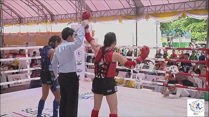 võ sĩ Việt Nam, nữ võ sĩ việt Nam, muay, muay thái, huỳnh hà hữu hiếu, Huỳnh Hà Hữu Hiếu muay thái