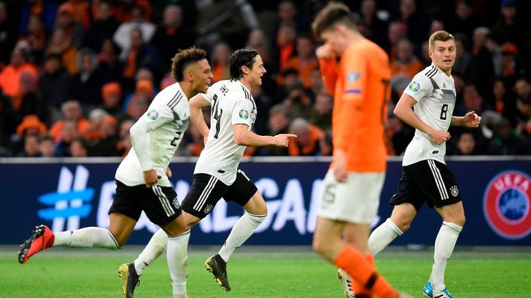 Trực tiếp Đức vs Hà Lan, Đức vs Hà Lan, trực tiếp vòng loại euro 2020, trực tiếp vòng loại euro