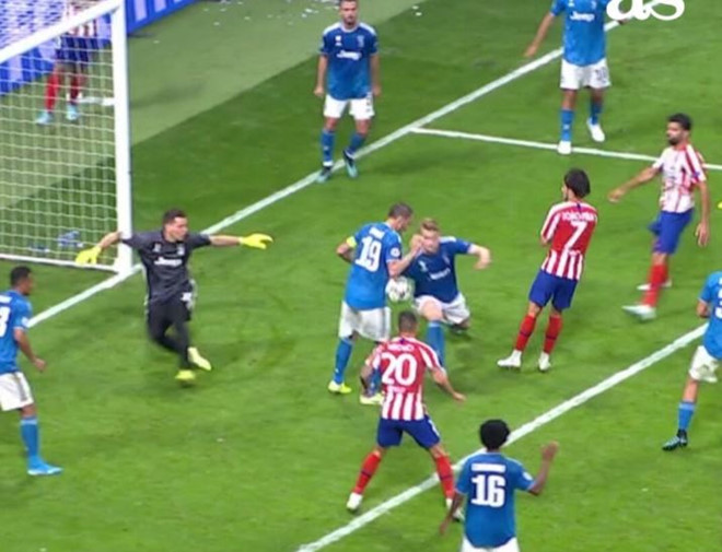 trọng tài, atletico madrid, juventus, correa, atletico vs juventus, atletico madrid vs Juventus, atletico madrid 2 2 juventus, cúp c1, champions league