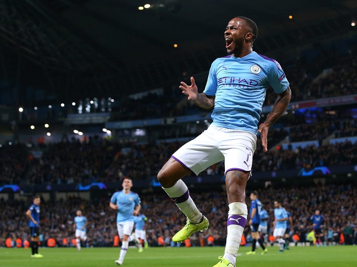 Raheem Sterling, Sterling, kết quả cúp c1, kết quả man city vs atalanta, man city 5-1 atalanta, cúp c1