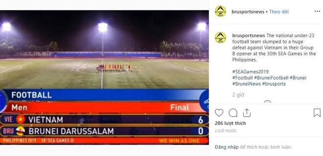 U22 Việt Nam 6-0 U22 Brunei SEA Games 30
