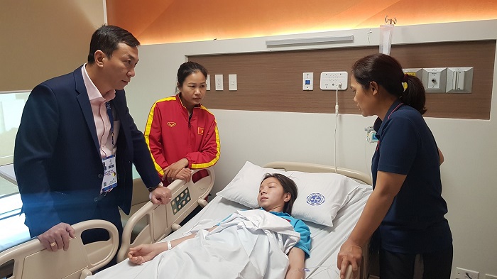 nữ việt nam, nữ việt nam và nữ thái lan chung kết, nữ việt nam thái lan chung kết, bóng đá nữ sea games 30, sea games 30