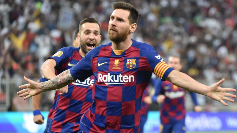 Barca 2-3 Atletico Madrid, Kết quả Barca vs Atletico Madrid, Kết quả Siêu cúp Tây Ban Nha, Messi, Barca, Atletico Madrid