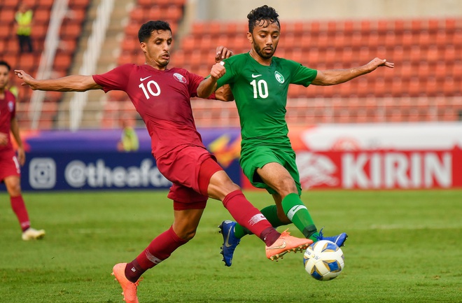 U23 Saudi Arabia và U23 Qatar bất phân thắng bại. Ảnh: Zing Kết quả U23 Saudi Arabia vs U23 Qatar, U23 Saudi Arabia vs U23 Qatar, Kết quả VCK U23 châu Á