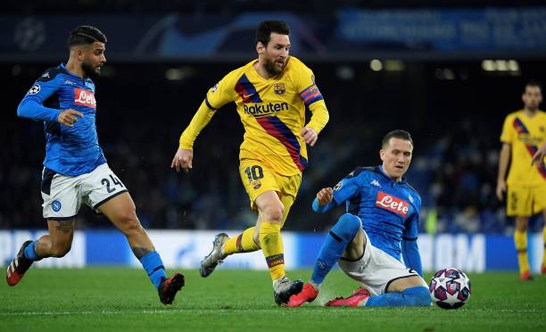 Kết quả Cúp C1, Napoli 1-1 Barca, Kết quả Napoli vs Barca, Napoli, Barca, Gattuso
