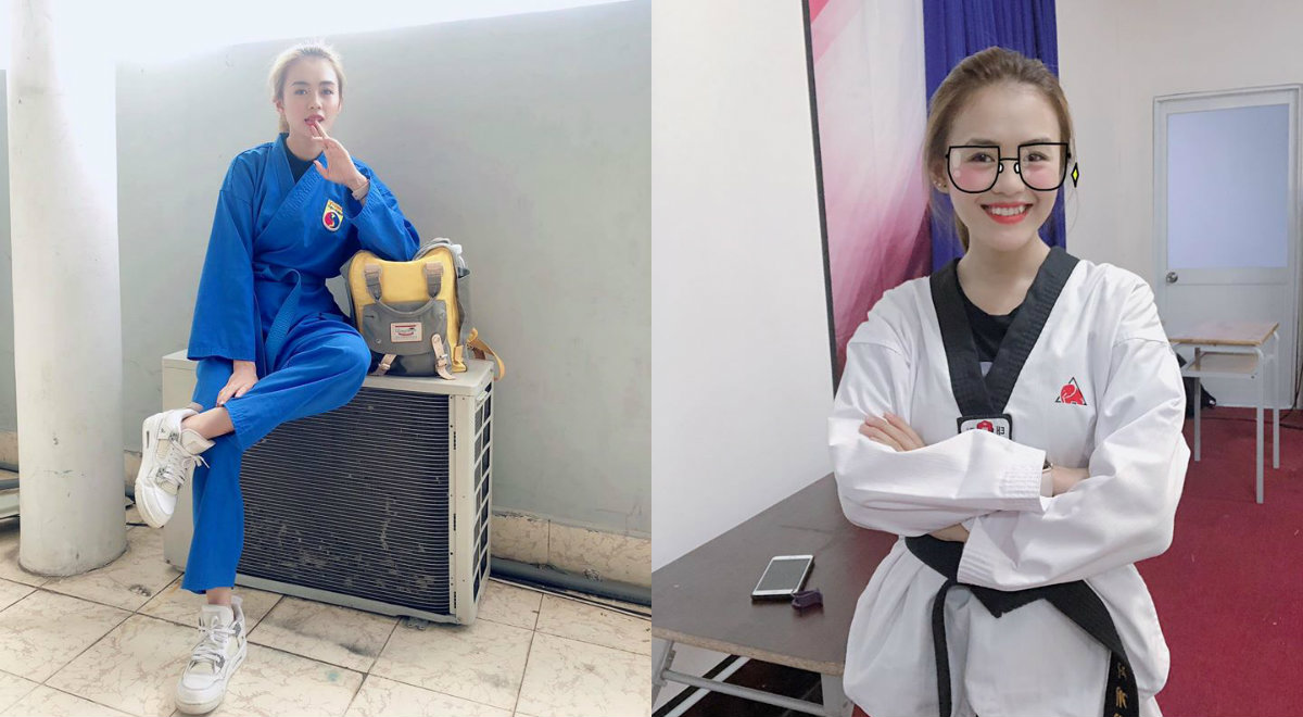 Võ thuật, Việt Nam, taekwondo, vovinam, hotgirl, Nguyễn Lê Thảo Uyên