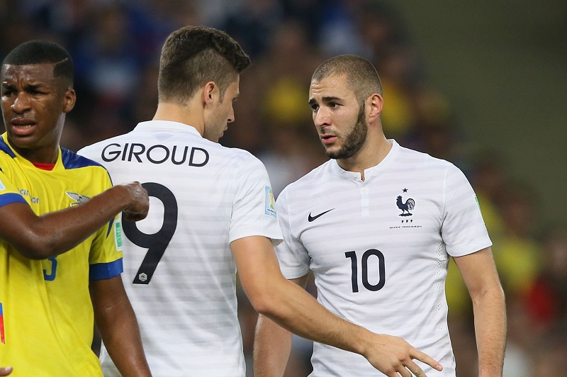 Giroud, Benzema, Real Madrid, Chelsea, ĐT Pháp, World Cup, F1