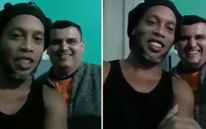 Ronaldinho, Barca, Brazil, Ronaldinho bị bắt, Ronaldinho đi tù, Paraguay, hộ chiếu giả