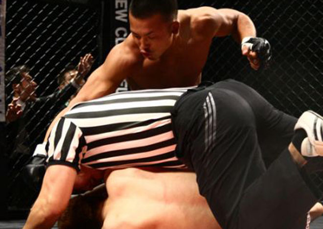 Võ thuât, võ sĩ, MMA, knock-out, khiêu khích, hạ gục, trọng tài