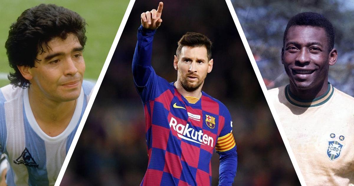 Argentina, Barca, Messi, Pele, Maradona