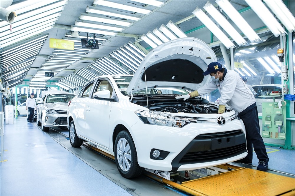 Xe ô tô lắp ráp trong nước.