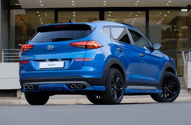 Đuôi xe Hyundai Tucson