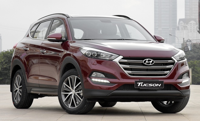 Đầu xe Hyundai Tucson