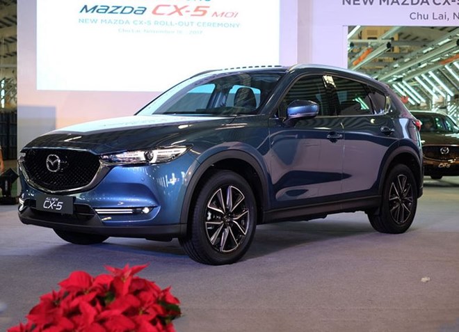 Mazda CX-5 được hưởng lợi từ việc giảm lệ phí trước bạ.