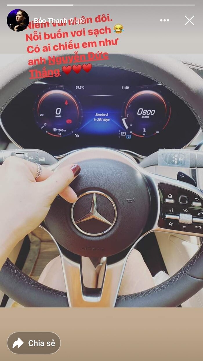 Chiếc Mercedes của Bảo Thanh