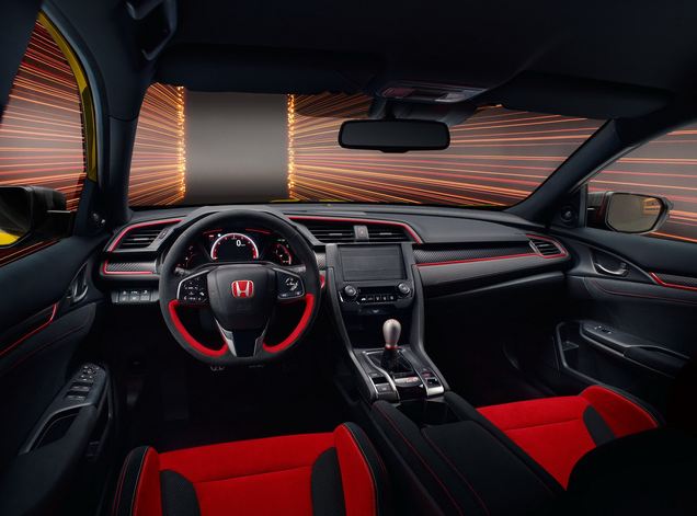 Nội thất xe Honda Civic Type R Limited Edition