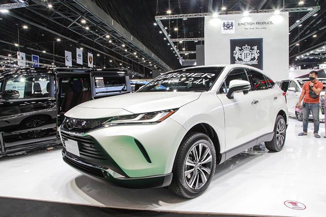 Thiết kế ngoại thất Toyota Harrier 2021