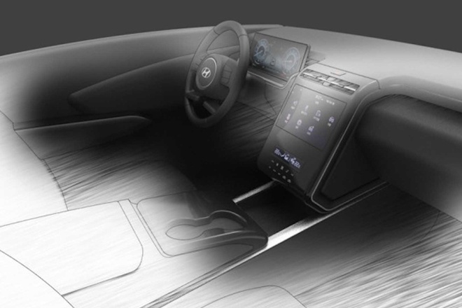 Thiết kế nội thất Hyundai Tucson 2021