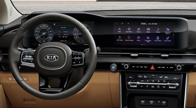 Vô lăng Kia Sedona 2021
