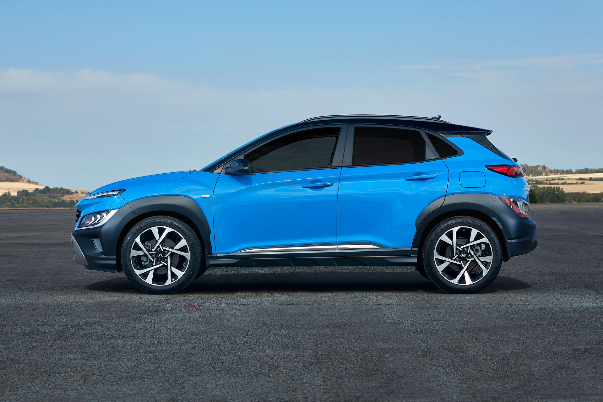 Thân xe Hyundai Kona 2021