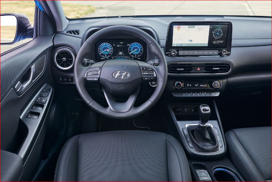 Ghế lái Hyundai Kona 2021