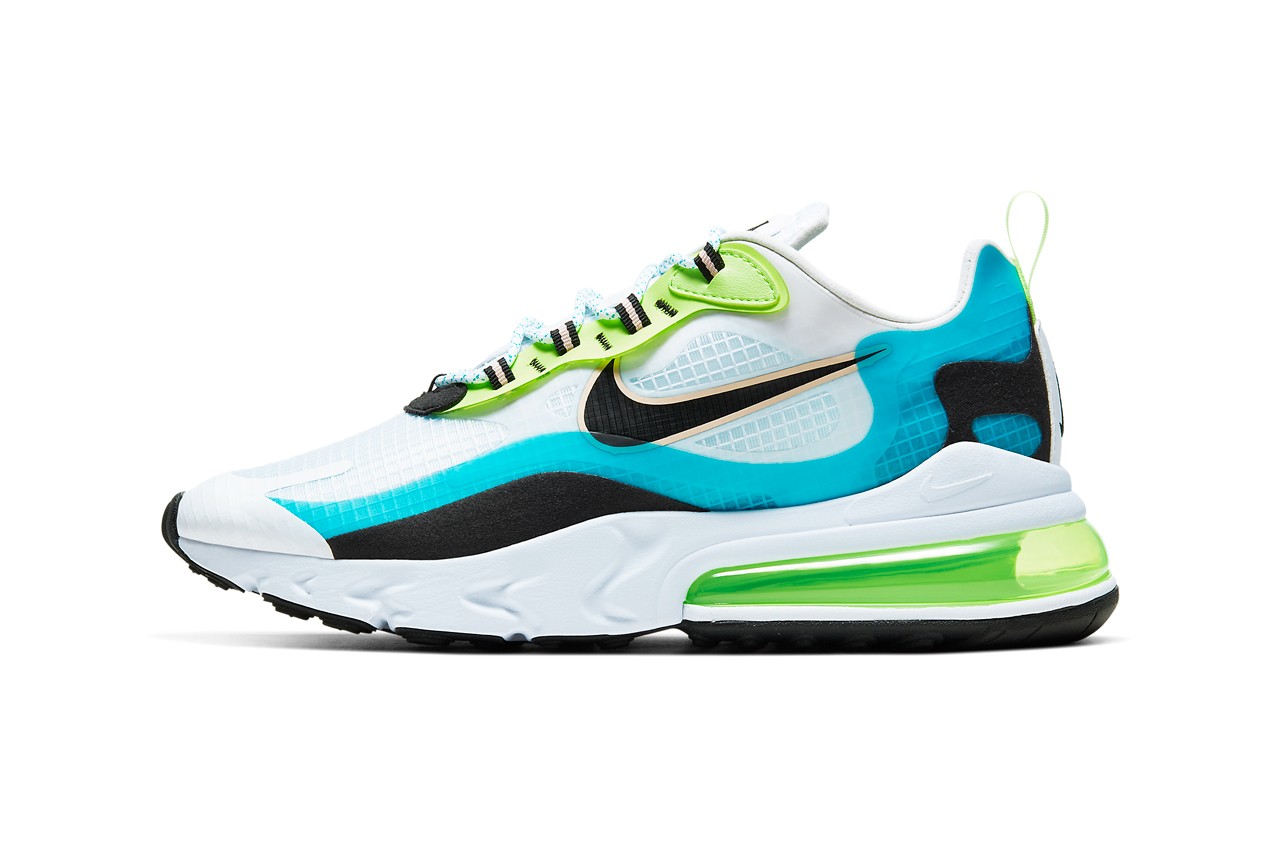 Air Max 270 React SE Oracle Aqua