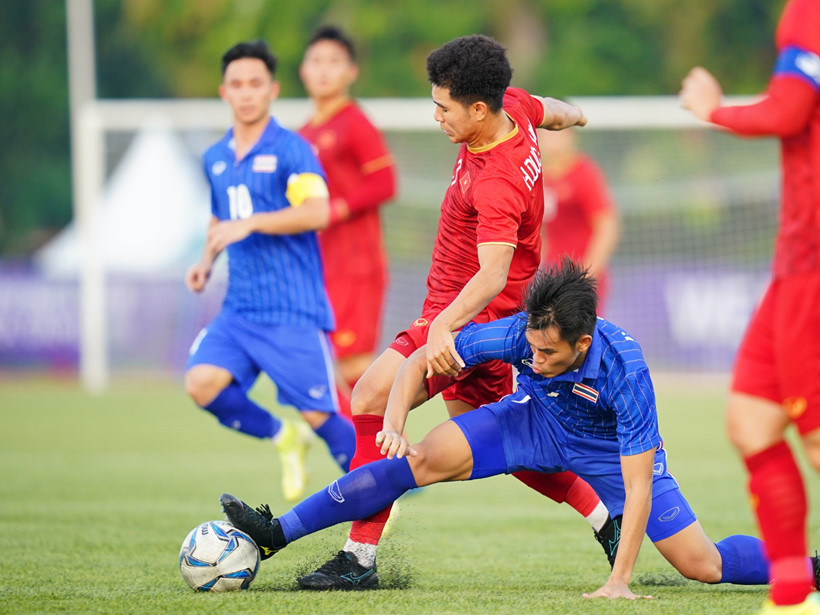 u22 vietnam u22 thai lan sea games 30
