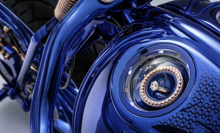 Harley-Davidson Blue Edition, xế độ có giá 43 tỷ đồng, xe mô tô, Moto