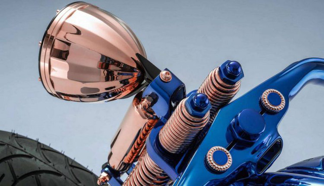 Harley-Davidson Blue Edition, xế độ có giá 43 tỷ đồng, xe mô tô, Moto