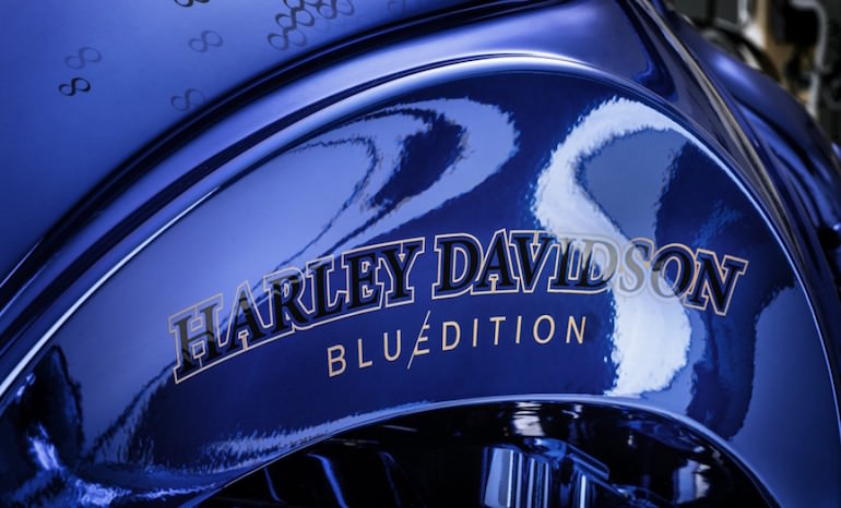 Harley-Davidson Blue Edition, xế độ có giá 43 tỷ đồng, xe mô tô, Moto