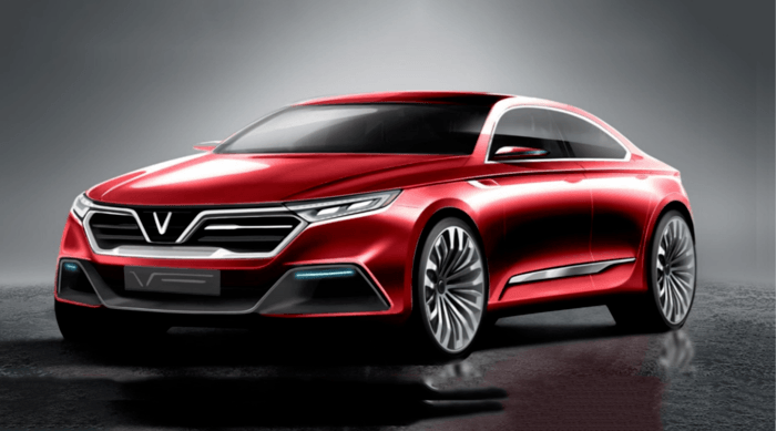 Các mẫu xe VinFast, xe con 5 chỗ VinFast, sedan VinFast
