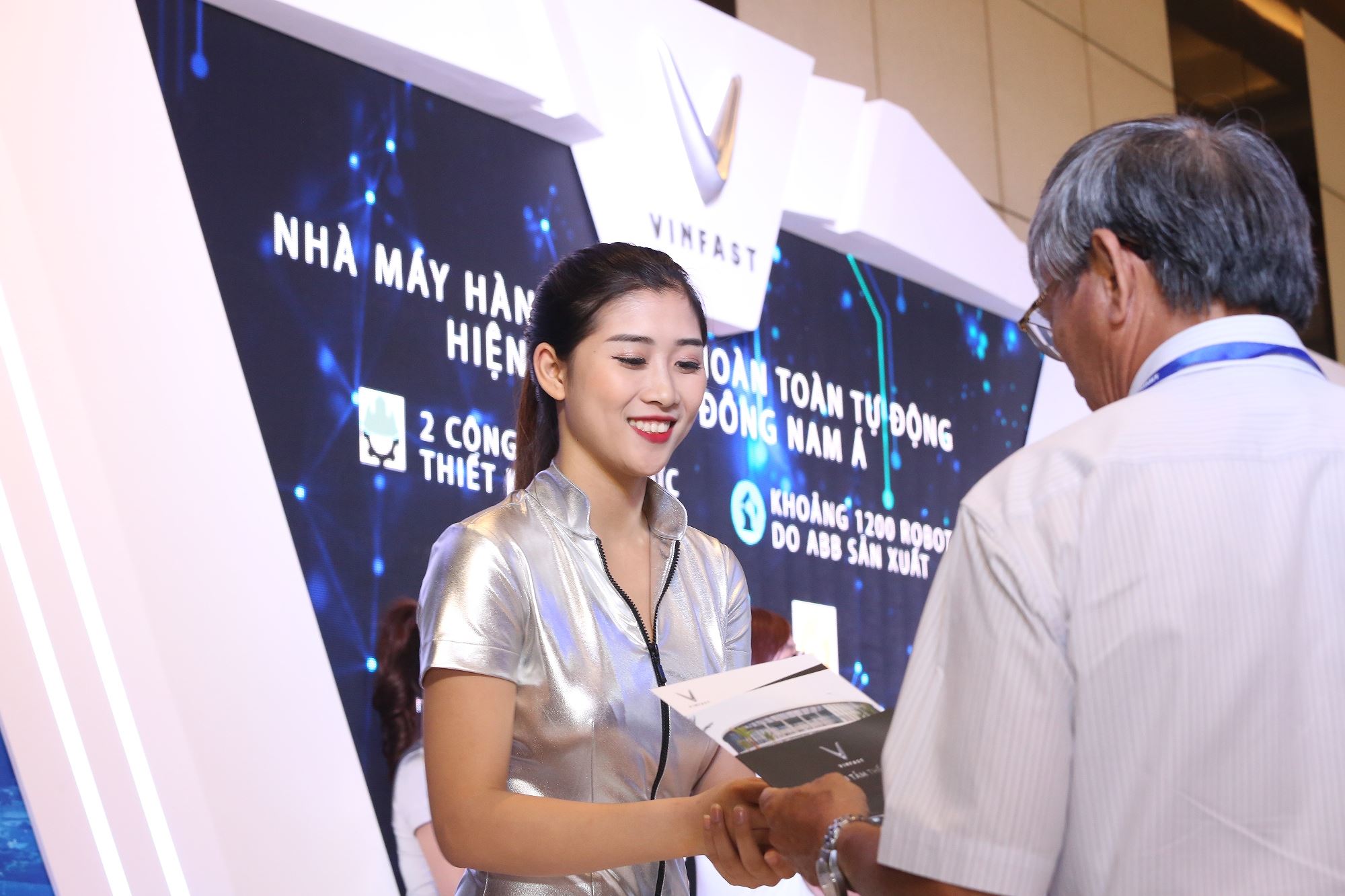 Nhà máy Vinfast, ô tô Vinfast, xe Vinfast, Vinfast tại triển lãm quốc tế về công nghiệp 4.0